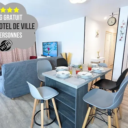 Beau-jean, Un Cocon Sympa 5 Min A Pied Du Centre-ville, Parking Prive, A 10 Min Du Chu *