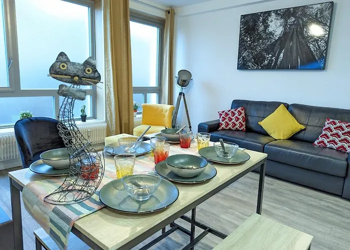Apartamento Beau-jean, Un Cocon Sympa 5 Min à Pied Du Centre-ville, Parking Privé, à 10 Min Du Chu *