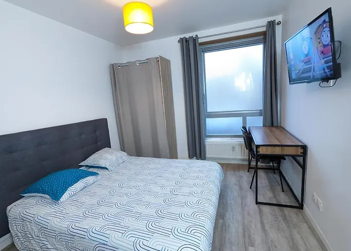 Apartamento Beau-jean, Un Cocon Sympa 5 Min à Pied Du Centre-ville, Parking Privé, à 10 Min Du Chu