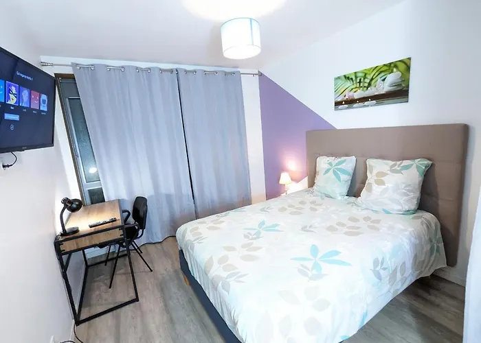Apartamento Beau-jean, Un Cocon Sympa 5 Min à Pied Du Centre-ville, Parking Privé, à 10 Min Du Chu